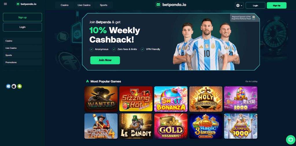 BetPanda - california online casinos